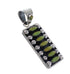 Turquoise And Authentic Sterling Silver Pendant RX95303